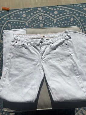 J. Crew White Jeans